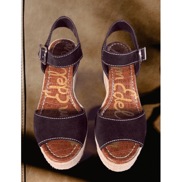 SAM EDELMAN ESPADRILLES WEDGE - Picture 1 of 3